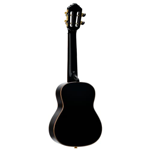Ortega Guitars Ukulélé Concert noir – Série Onyx – housse Deluxe incluse – épicéa/acajou (RUOX-CC) - Les Beatles, Paul McCartney, John Lennon, RIngo Starr, George Harrison Ortega Guitars Ukulélé Concert noir - Série Onyx - housse Deluxe incluse - épicéa/acajou (RUOX-CC) – Image 5