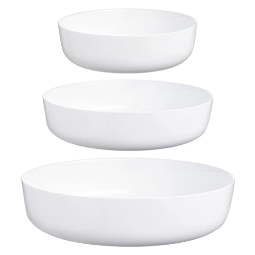 Luminarc - Set de 3 Plats à Servir Smart Cuisine Diwali - Plats en Verre Innovant - Léger et Extra-Résistant - Nettoyage Facile - Passe au Four jusqu'à...