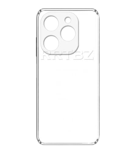 Image of Soft Silicone TPU Back Cover Compatible with Infinix Hot 40i / Smart 8 HD /Tecno Spark GO (2024)