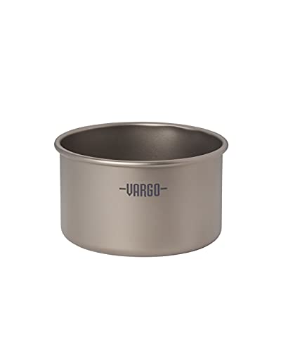 Vargo Titanium BOT Series BOT BOWL - 400ml Capacity Bowl - Ultralight 1.6oz (45g) Nesting Backpacking Bowl