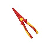 SFREYA F802709 1000V Insulated Needle-Nose Pliers 230mm, VDE GS Certified, ASTM F1505 IEC 60900, OSHA Compliant Electrical Plastic Cutting Pliers for Electricians