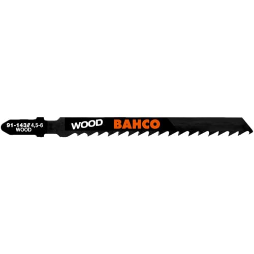 Feuilles en bois BAHCO 91-WOOD-10P pour ponceuse et cales de menuisier, pack de 10