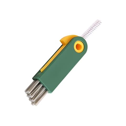 Bottle Cover Brush 3 in 1 Bottle Cleaning Crevice Brush Multifunctional Lid Groove Cleaner for Bottle Cover Lid Straw Cover