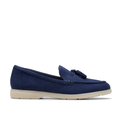 Clarks Femme Narini Edge, Navy Suede, 37 EU