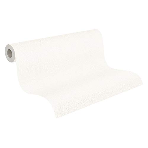 A.S. Création Papier peint intissé Paloma blanc 10,05 m x 0,53 m 300931