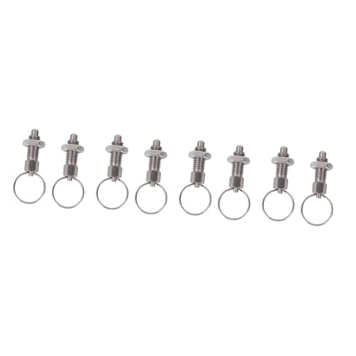 8 Pcs Spring-Loaded Plunger Mechanical Accessories Spring Plunger Spring Catch Spring Pin