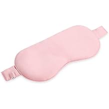 Silk Heated Eye Mask for Dry Eyes USB Steam Warm Compress for Puffy Eyes Adjustable Temp Sleep Eye Mask for Dry Eye, Chalazion, Blepharitis, Stye Color Pink, Size 23 * 10.5cm
