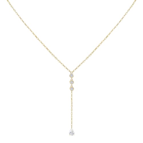 Moissanite Pendant Necklace for Women D Color VVS1 Clarity S925 Sterling Silver Plated 18K White Gold Valentine's Day Jewelry Gift for Her