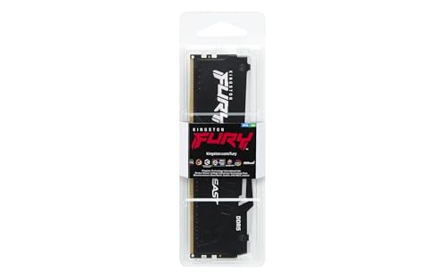 Image of Kingston FURY Beast RGB 32GB (2x16GB) 5200MT /s DDR5 CL36 Desktop Memory Kit of 2 | Infrared Sync Technology | AMD Expo | Plug N Play | KF552C36BBEAK2-32