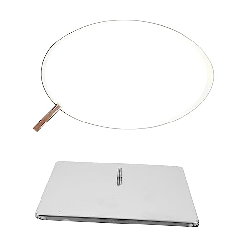 ABOOFAN Stainless Steel Belt Display Stand Belt Holder Organizer Elegant Design for Home Office