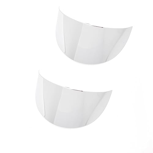 HTTMT MT325-020-CD Chrome Turn Signal Visors Compatible with Harley 86-92 FXRT 86-90 FLST 88-Later FLSTC 94-Later FLHR