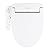 Blooming NB-1360R Bidet Toilet Seat *Round* Warm Water with Stainless Steel Nozzle, Warm Air Dryer, Heated Toilet Seat, Sittable Lid, Nightlight, Fits Round Toilets, White