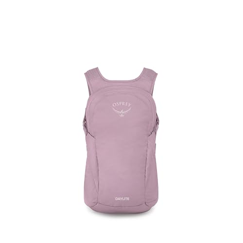 Image of Osprey Daylite Commuter Backpack - Lightweight Everyday Bag with Laptop Sleeve, Bottle Pockets, Iris Pink