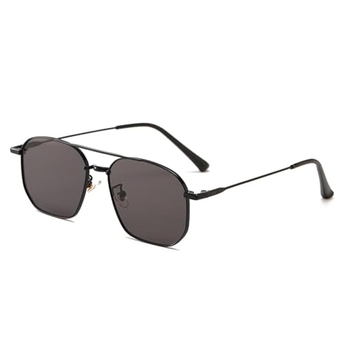 Lunettes de soleil rétro en métal pour hommes et femmes avec verres océan UV400
