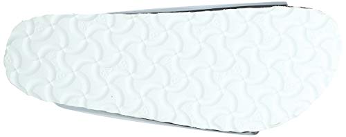 Birkenstock Women's Arizona Soft Footbed Sandals, Metallic Silver, 9-9.5 Narrow Women/7-7.5 Narrow Men4