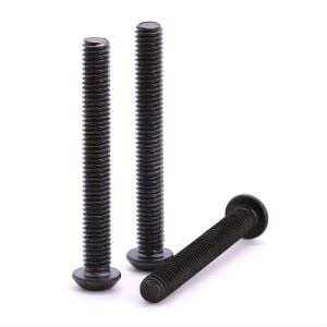 M10-1.5 X 50Mm (10 Pcs) Button Head Socket Cap Screws, Black Oxide Finish, 10.9 Grade Alloy Steel, Full Thread, Coarse Thread, Iso7380 #TOP7
