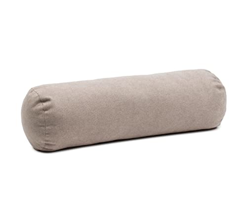 Gözze - Coussin Polochon Avec Fermeture éclair Darco, 60 x 20 cm - Taupe