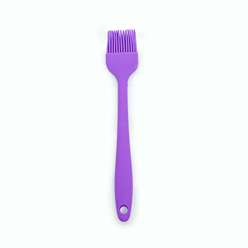 MOZCADA Cozinha Pincel de Silicone, Roxo, 20.5 x 3.5 x 1 cm