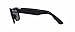 Ray-Ban RB2140 Original Wayfarer Square Sunglasses, Black/Green Polarized, 54 mm