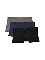 Calvin Klein Men's CK Black 3 Pack Low Rise Trunks, Black, Blue Shadow, Grey Sky, X-Large