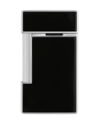 ACCENDINO S.T. DUPONT BQ SLIMMY BLACK/CHROME ART 028001