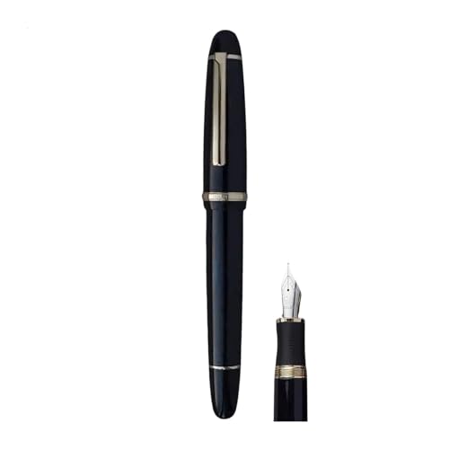 Stylo plume n°35 fait main avec pointe longue en iridium et plume flexible EF