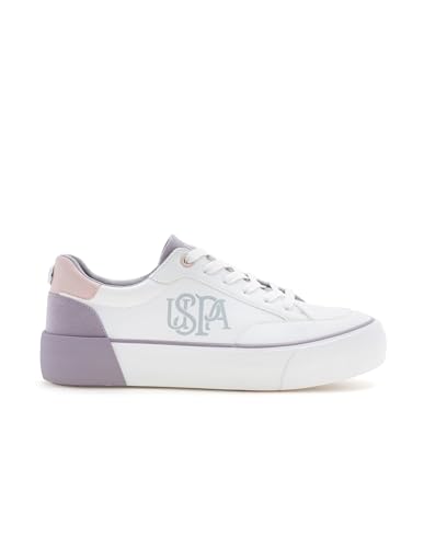 Image of U.S. Polo ASSN. Lydia 3.0 Nude Chunky Sneaker Shoes