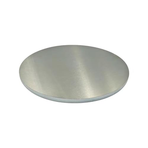 FASOLI Disque Circulaire en Aluminium 1060, Plaque Ronde en Aluminium, diamètre 80mm, épaisseur 0.5-6mm, 1 pièce (Color : Thickness 3mm, Size : Dia 80mm)