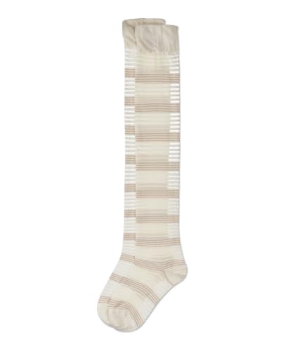 Image of MeMoi Women's Variegated Sheer Stripe Over The Knee Socks