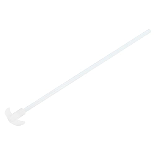 MECCANIXITY PTFE Electric Stirring Rod 300x40mm Length Overhead Stirrer Mixer Shaft with Foldable Paddle for Lab