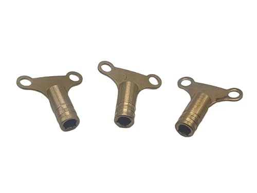 Aretro Radiator Bleed Key for Bleeding Radiators UK 5mm Radiator Key Easy to Use (Radiator Key Butterly 3 Pack)