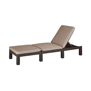 Allibert by Keter Daytona Deluxe Sonnenliege Braun