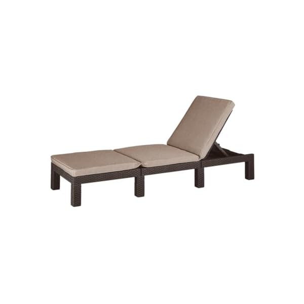 Allibert by Keter Daytona Deluxe Sonnenliege Braun