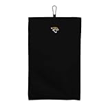 NORTHWEST Jacksonville Jaguars NFL Team Logo Micro Fiber Tri-Fold Golf Towel 16 x 24 Inches