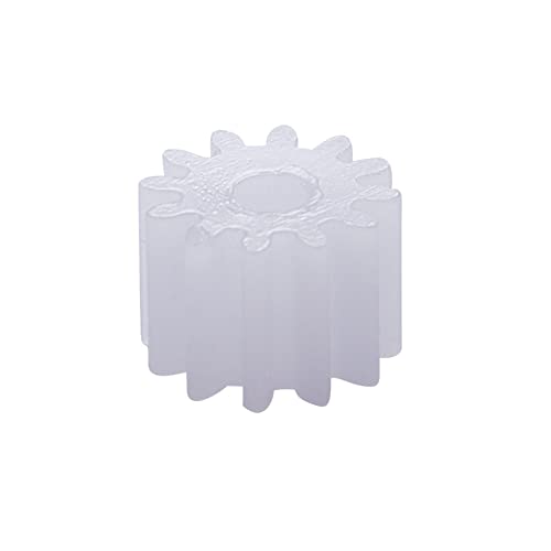 Jutagoss 40pcs Plastic Gears 12 Teeth Model 122A Reduction Gear Plastic Worm Gears for RC Car Robot Motor