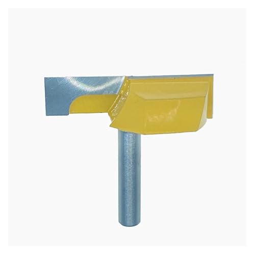 Fraise à bois de 8 mm avec outil de nettoyage de fond pour le rabotage de surface de diamètre 2-1/4"