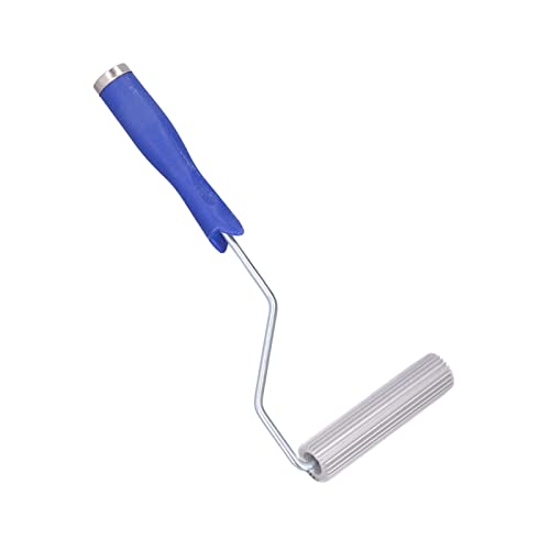 Rollador de Fibra de Vidrio, Kit de Reparación de Fibra de Vidrio Rollador Enrollado Herramienta de Paleta Lamining Bubble Roller 30x125 Mm Aleación de Aluminio para Bañera de Bañera Reparación de