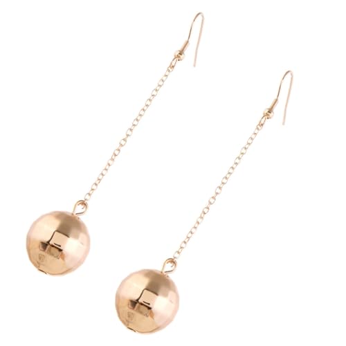 GALPADA 球形ペンダント合金イヤリング レディース軽量ロングスル 日常用ファッションジュエリー で繊細なデザイン