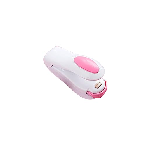 TIDTALEO Mini Portable Heat Sealing Machine Bag Sealer for Food Clothing Easy Operation Design for Home Outdoors Use Compact Impulse Sealer Tool White