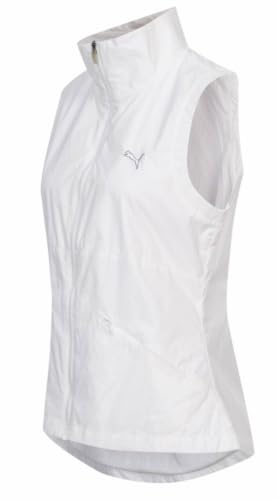 Image of Puma Synthetic Women Gilet Long Length Jacket (4048669970155 55092303 Golf Wind Vest (C O))