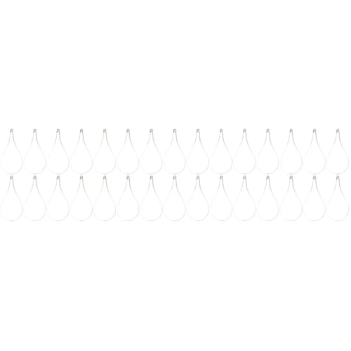 Drop shot decoration sapin de noel transparent magiclulu - 3