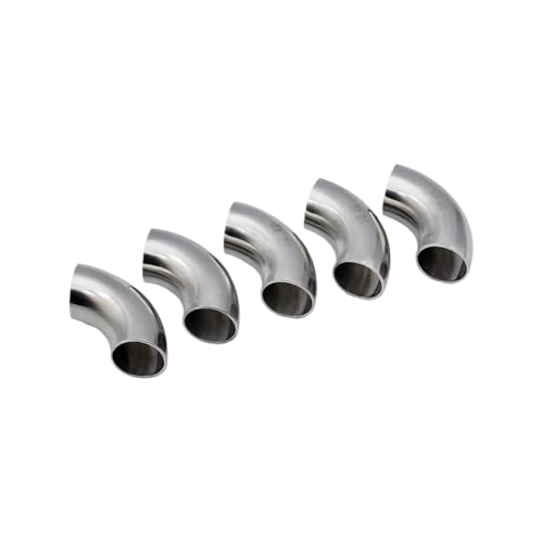 Codo de 45 grados de acero inoxidable SS316L de 38mm para soldar 4