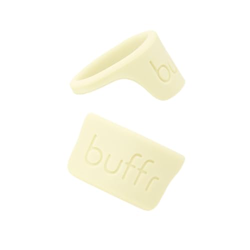 Image of BUFFR Silicone Ring Protector for Working Out - Wedding Band Guard for Gym & Fitness - Secure, Non-Slip Rubber Ring Cover for Women