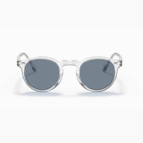 Oliver Peoples New OV 5217 S Gregory Peck Sun 1101R8 Crystal/Crystal Indigo Sunglasses2