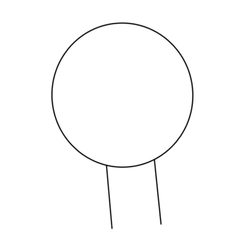 LIFKOME 形鉄製クライミングプラントラック ガーデン装飾用耐候性植物支柱 多機能る植物サポート 鉢植え用頑丈な園芸トレリス