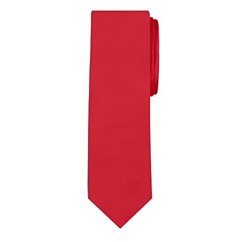 Image of Jacob Alexander Men's Extra Long Solid Color Tie