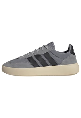 adidas Uomo BARREDA Decode Shoes, Grey Three/Core Black/Grey Two, 39 1/3 EU