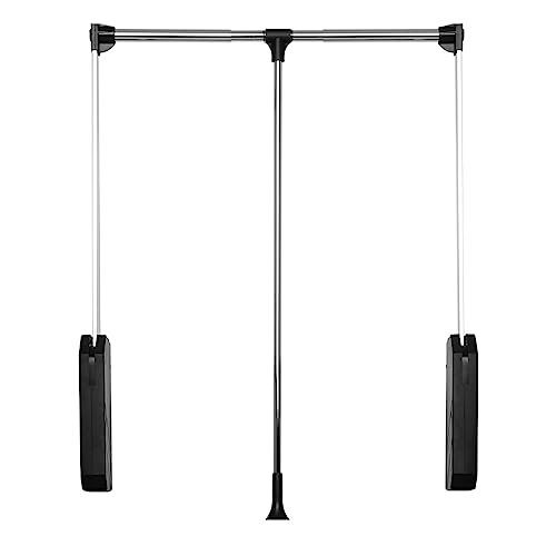 Barre de support de tirage réglable et coulissante pour dressing