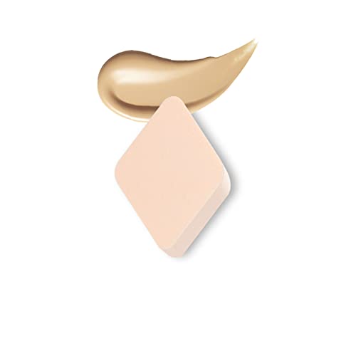THE TOOL LAB 1046 Hydro Makeup Sponge Rhombus (2pcs) - Cosmetics Puff and Cosmetics Foundation Blending Sponges, Flawless for Liquid, Cream or Liquid Application Can Use Damp or Dry - Latex Free