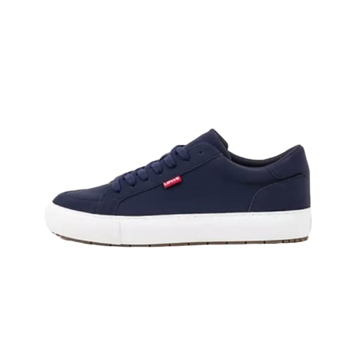 Levis Footwear and Accessories Homme Woodward Rugged Low Sneakers, Navy Blue, 43 EU